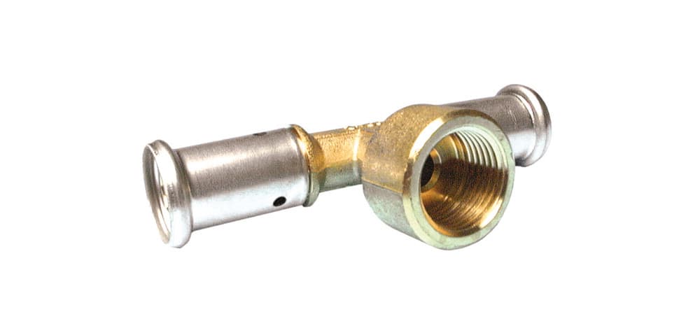 Henco Té laiton 20-1/2F-20