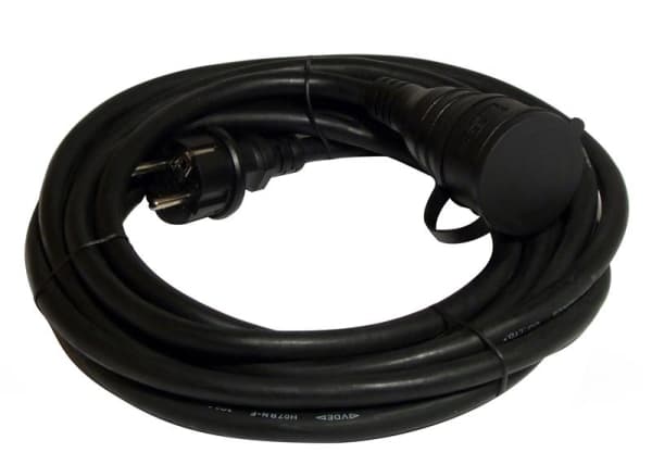 Rallonge caoutchouc 3 x1.5mm² 5m