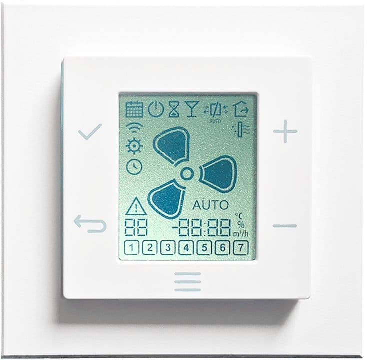 AFFICHAGE DE CONTROLE RF POUR SYSTEME DE VENTILATION 225 COMPACT VASCO