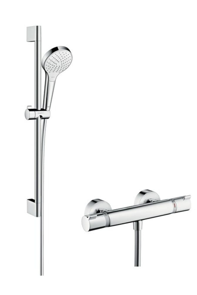 Hansgrohe Croma Select S système de douche apparent Vario avec Ecostat Comfort