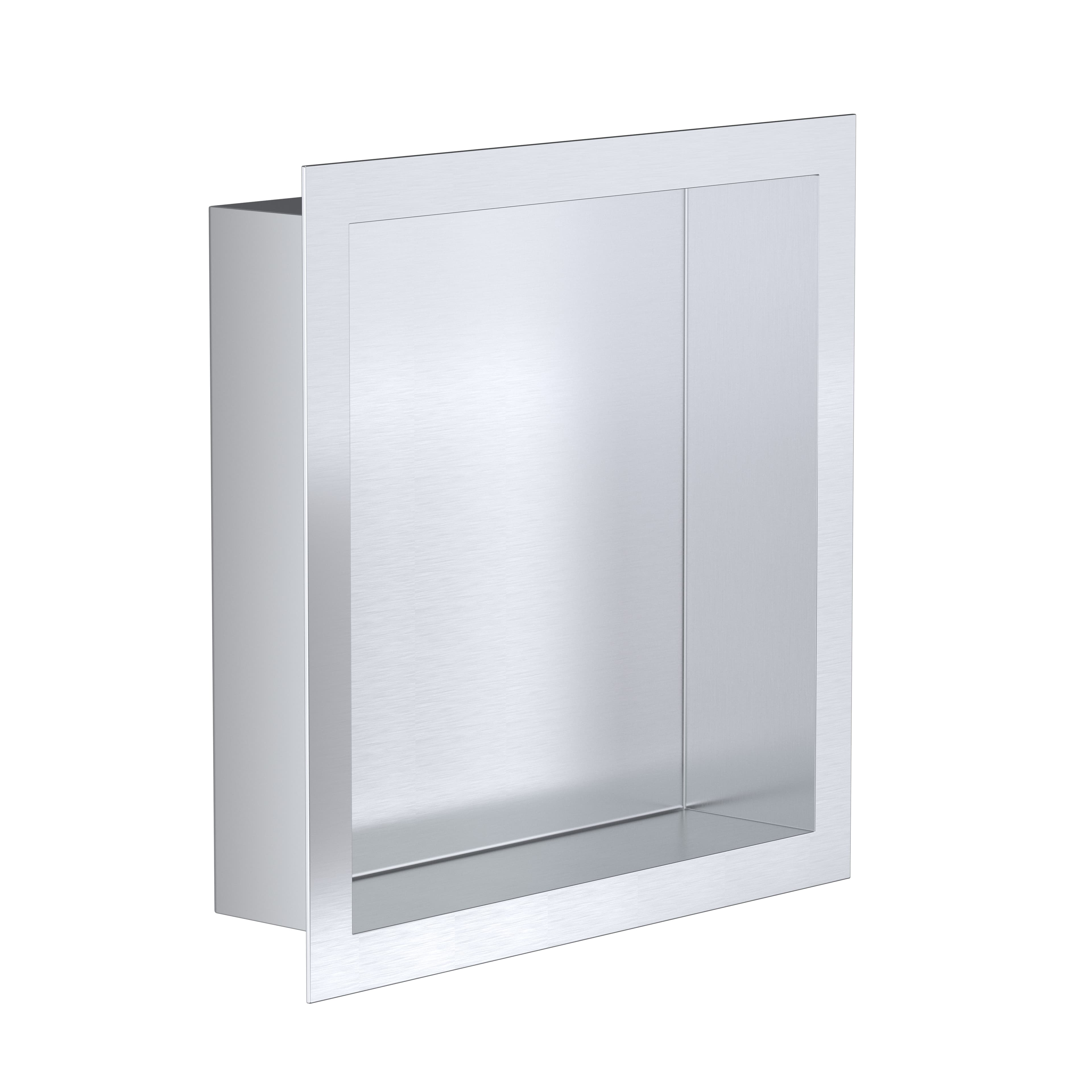 ALONI NICHE ENCASTRÉE (300X300X70MM) - ACIER INOXYDABLE BROSSE