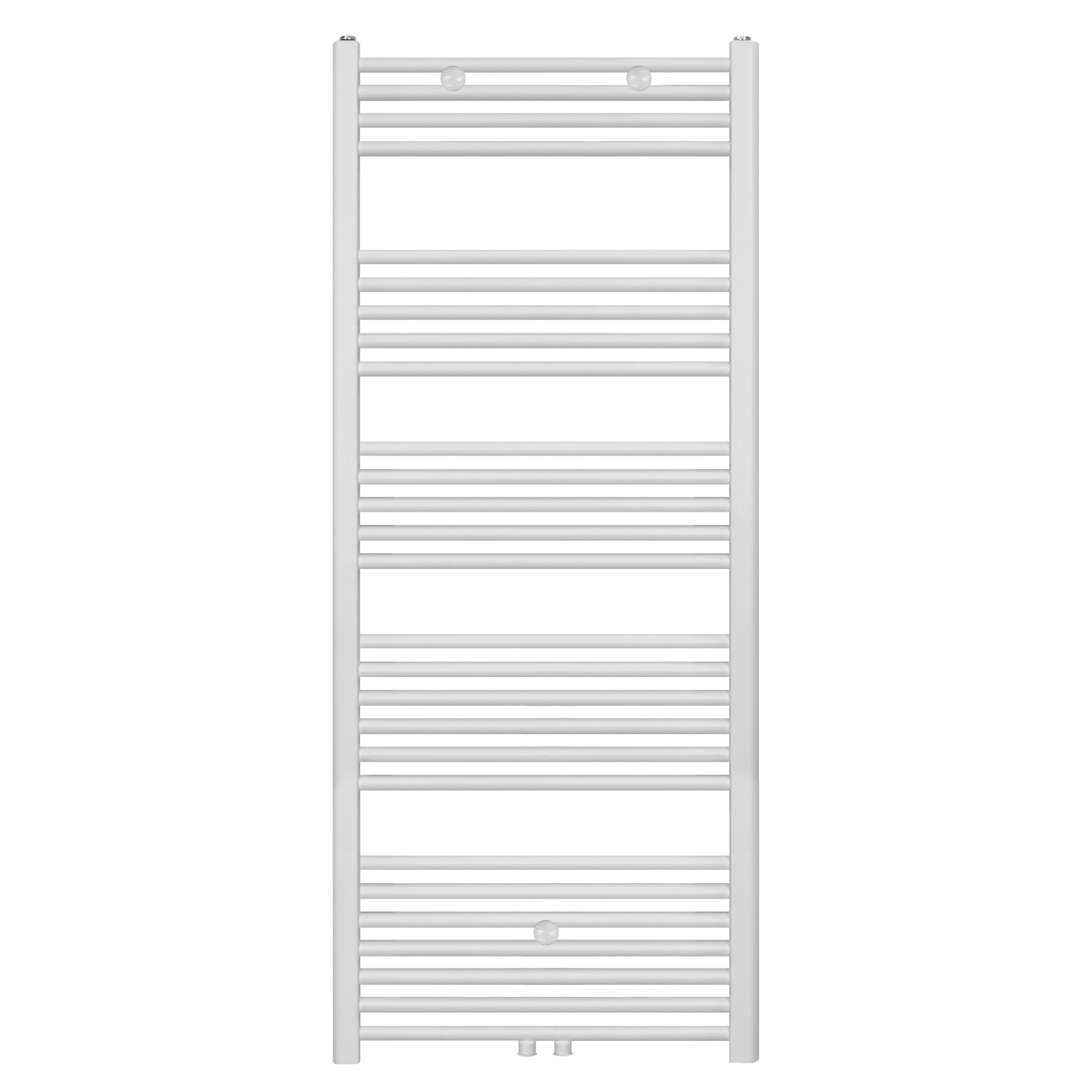BELRAD SÈCHE-SERVIETTES - RACCORDEMENT GAUCHE-DROITE/CENTRAL - 828 WATT - 1600X600CM - BLANC MAT