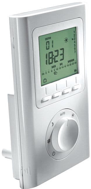 THERMOSTAT D'AMBIANCE LCD FILAIRE AVEC MINUTERIE HEBDOMADAIRE