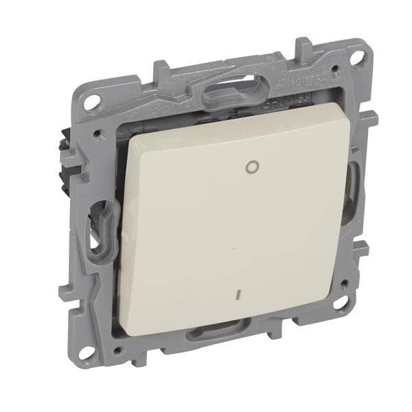 Niloé interrupteur bipolaire 20AX 250V Crème à griffes