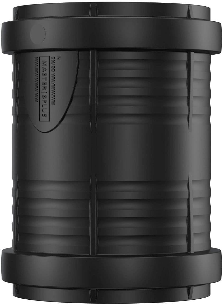MANCHON DOUBLE PP FF 75MM NOIR