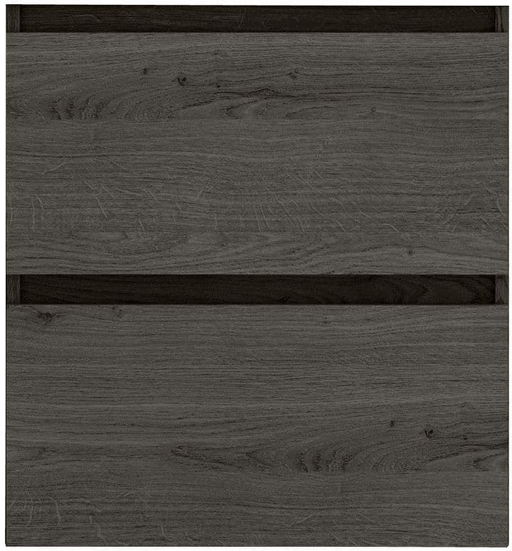 SOUS MEUBLE FORM 2 TIROIRS 60CM CHENE GRAPHIT