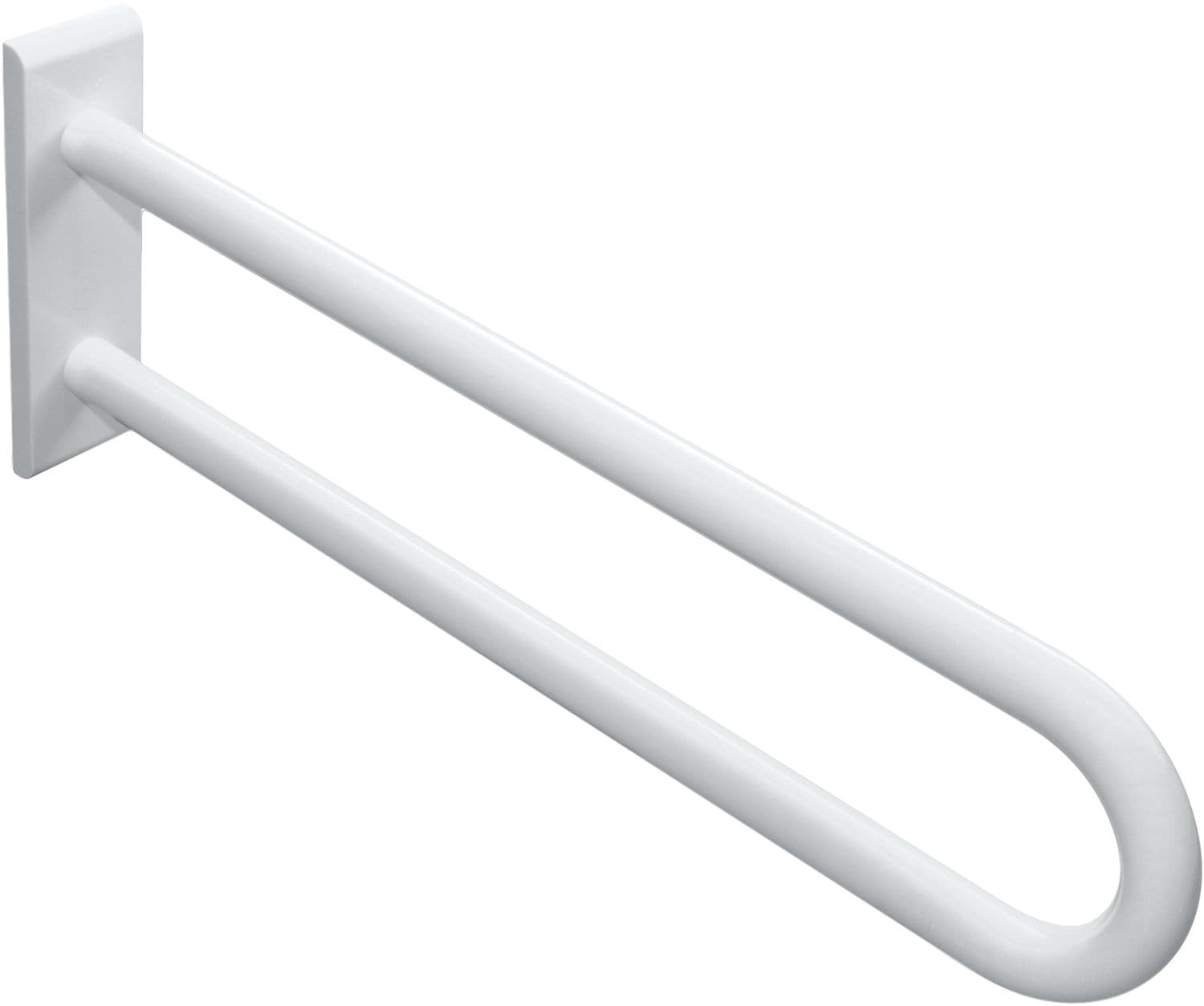 SUPPORT MURAL HEWI 801 60CM BLANC