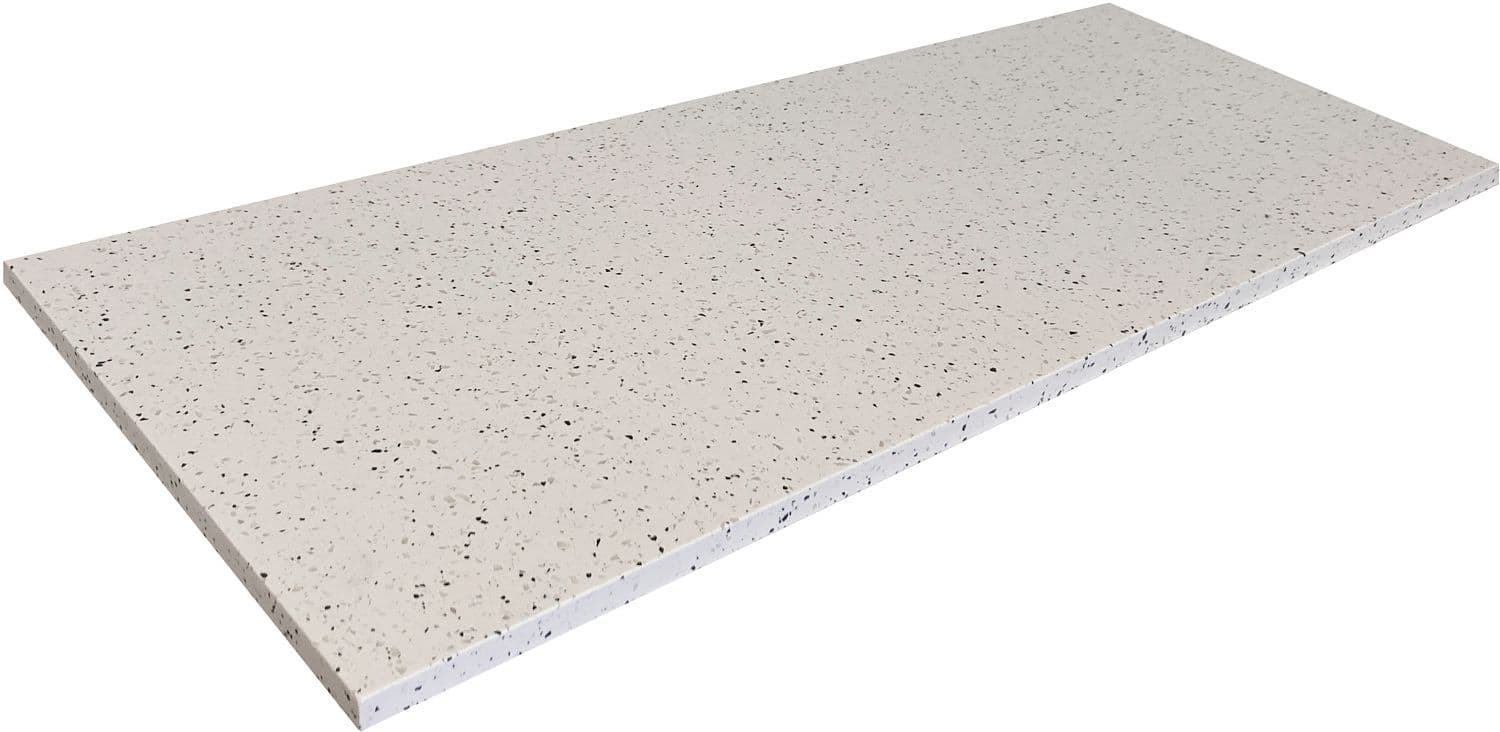 TABLETTE POUR LAVABO A POSER 160X50CM SOLID TERRAZZO