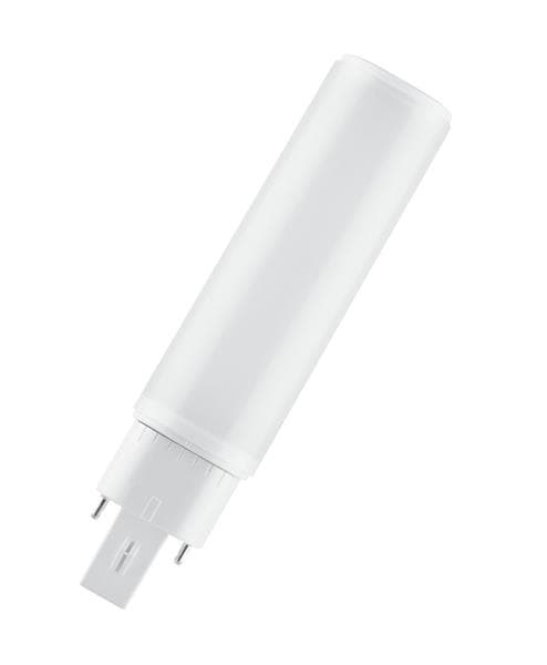 Osram lampe Dulux D Led EM & AC mains 6W / 4000K 100mm G24D-1
