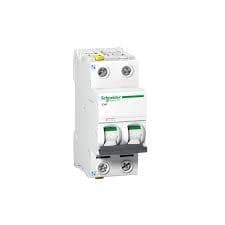 Disjoncteur modulaire iC60N - 2 pôles - 20A - courbe C