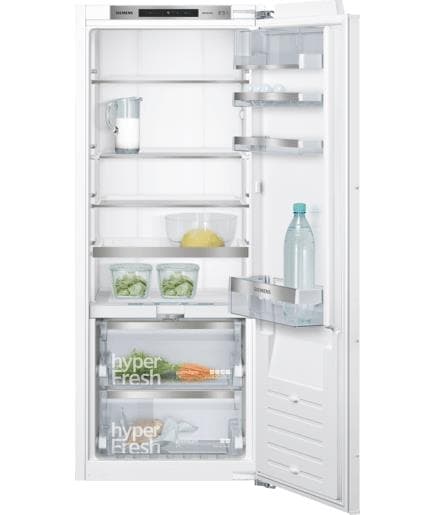 Réfrigérateur - intégrable IQ700 réfrigérateur une porte - 140cm classe E, 37dB, hyperFresh premium,