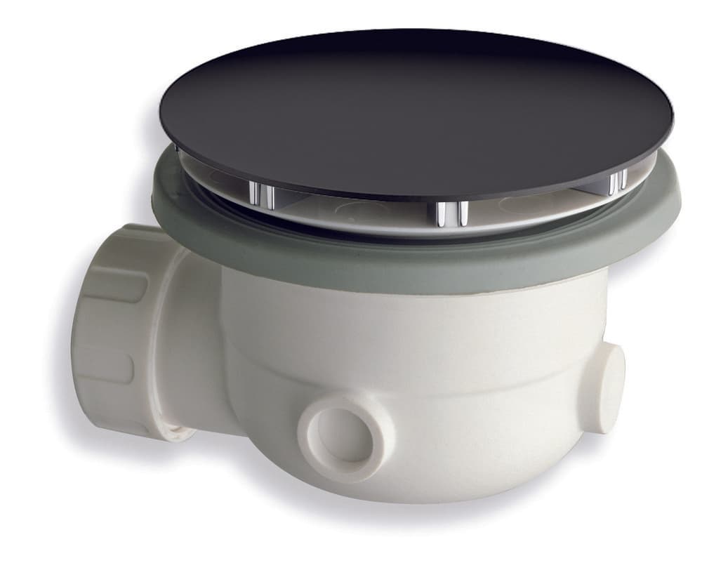 Van Marcke siphon de douche D 90 mm noir mat