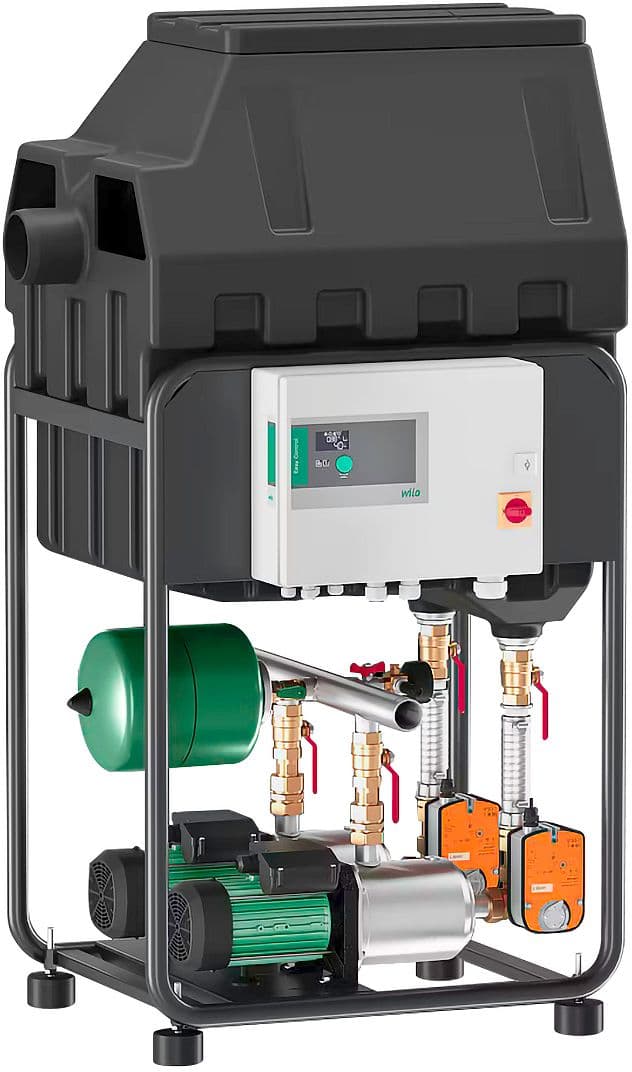 SYSTÈME DE RÉCUPÉRATION DES EAUX DE PLUIE WILO AF150LSP405/EC