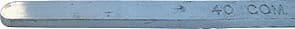 SOUDURE ZINC 40% COMMERCIALE BAGUETTE PLATE 750G