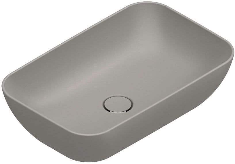 VASQUE A POSER GREEN CATALANO CATAGLAZE+ 60X38 H15 SANS TROP-PLEIN TORTORA SATINATO