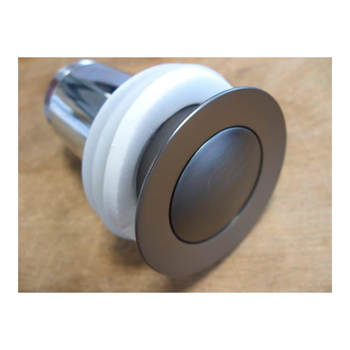 02218 Presse excentrique avec trop-plein, zinc moulé sous pression, graphite mat, par ex. pour 34212
