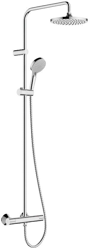 COLONNE DE DOUCHE+ THERMOSTAT VERNIS BLEND 200 HG CHROME 9 LITRE/MINUTE