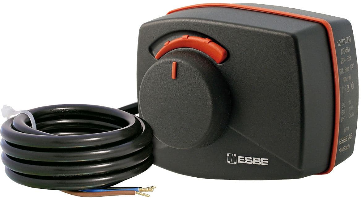SERVOMOTEUR ARA661 POUR VANNE MELANGEUSE 3 VOIES ESBE 120SEC