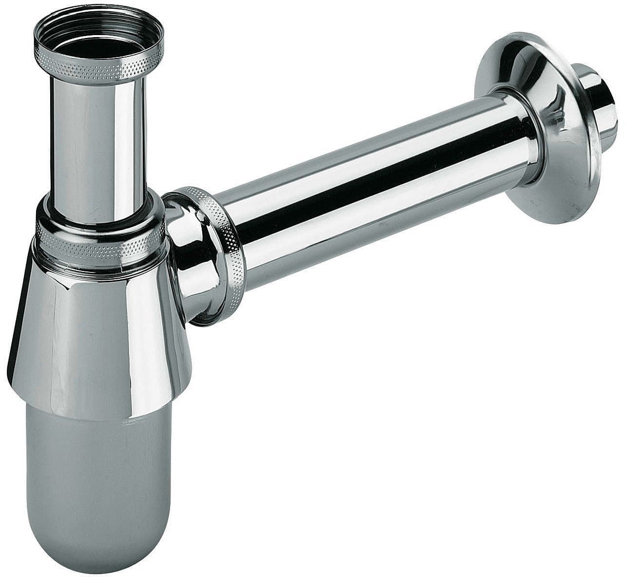 SIPHON BOUT.PR LAVABO S.CREPINE 5/4"CHR.