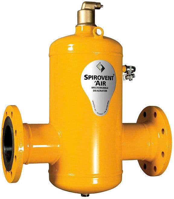 SEPARATEUR D'AIR SPIROVENT DN100 AVEC BRIDE