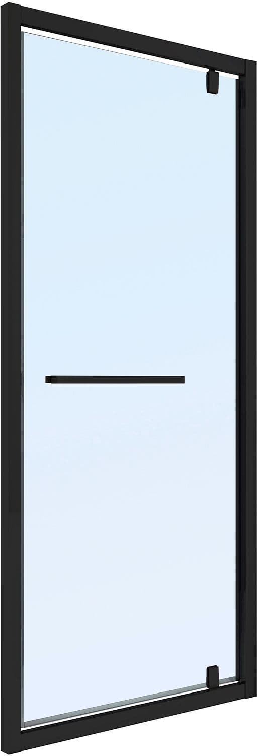 PORTE PIVOTANTE URBAN DESCO COLLECTION 86-89 H200 CLAIR-NOIR MAT