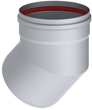 COUDE ALU 45° 150MM REMEHA