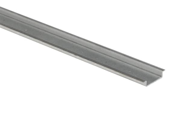 Rail omega sans perforation / Sendzimir Blanc / Rohs 7,5 x 35mm
