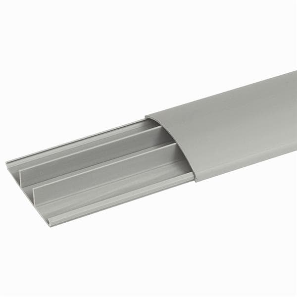 Moulure de sol - 75 x 18mm Gris - longueur 2m - Gris