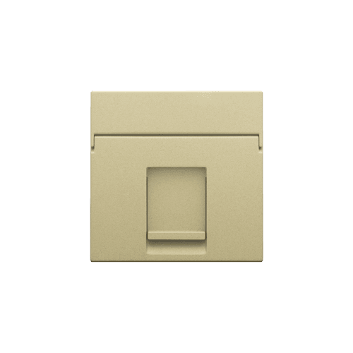 Enjoliveur data 1x RJ, couleur gold coated