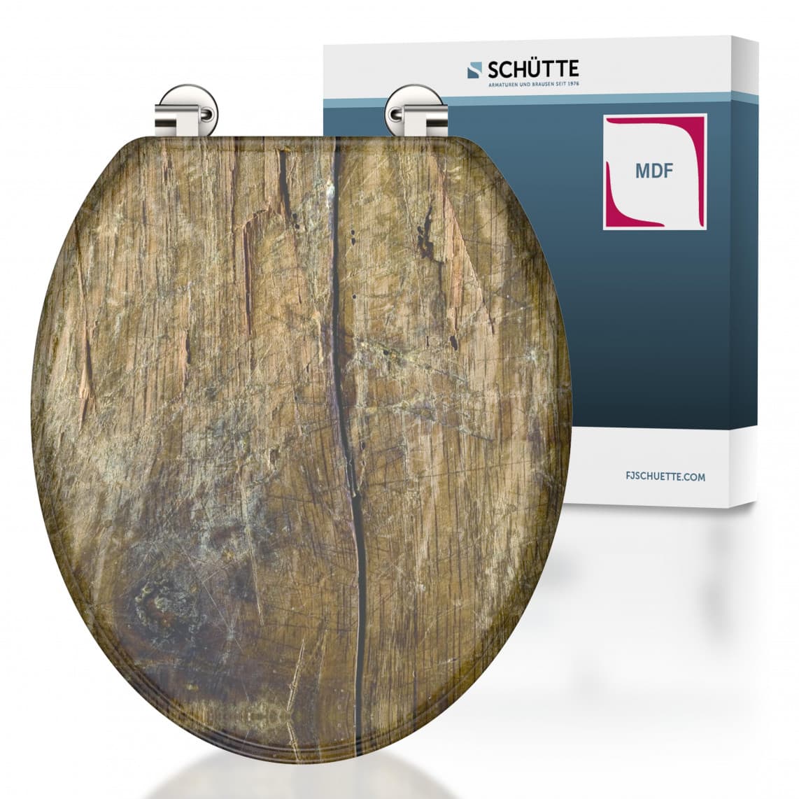 80024 abattant WC en MDF SOLID WOOD