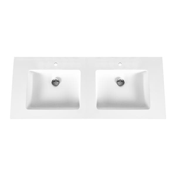 ALONI SOLID SURFACE LAVABO (120CM) - BLANC