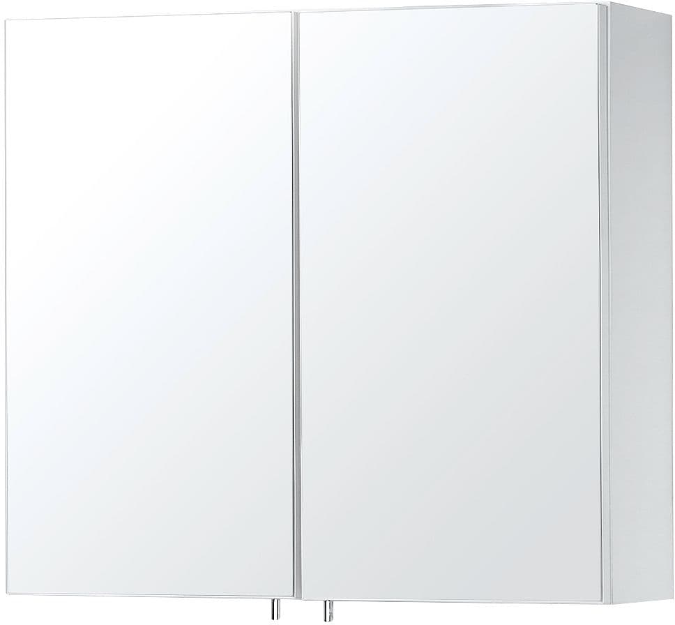 ARMOIRE TOILETTE FORM/CITA 2 PORTES 80CM BLANC