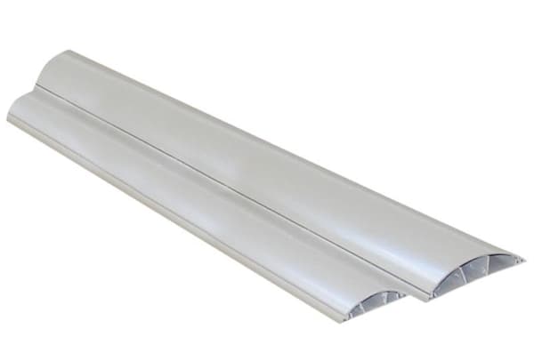 Moulure de sol 50 x 12mm - longueur 2 mètres Gris