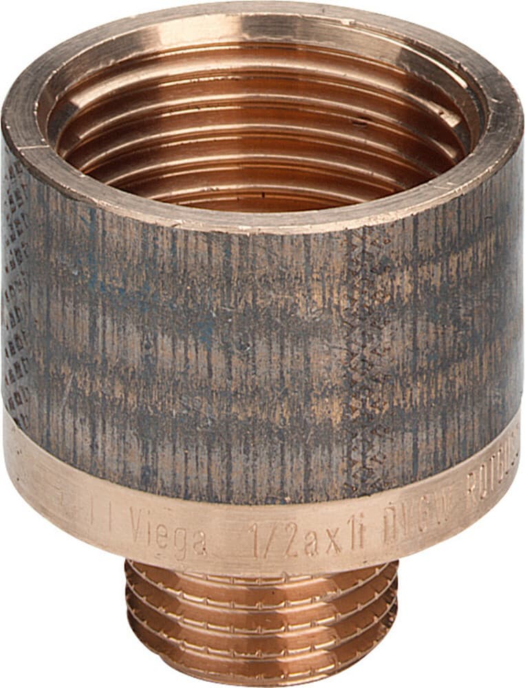 Viega réduction bronze 4/4"F x 3/4"M