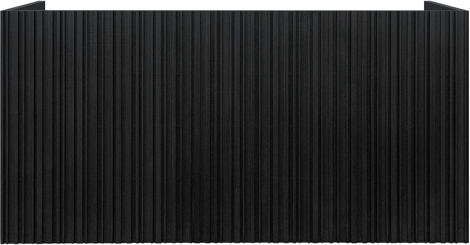 SOUS MEUBLE FOREST 1 TIROIR 90CM CHENE NOIR