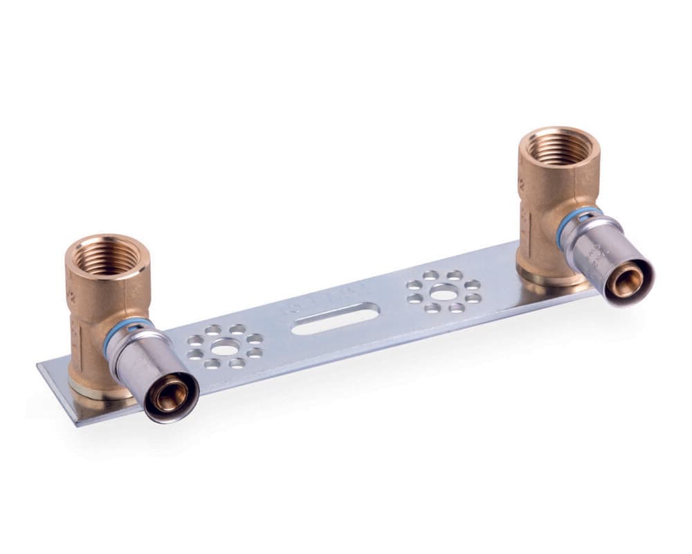 SYSTEMPEX unité montage plaque montage 153mm raccord à sertir 16-1/2"F