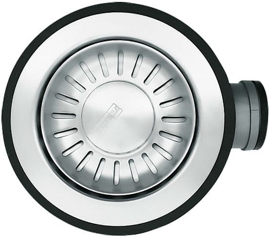 CREPINE 3 1/2" AVEC TAMIS ET RACCORD TROP-PLEIN