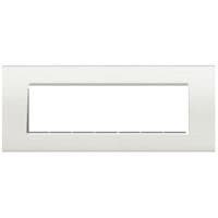 LivingLight - plaque rectangulaire 7 modules Blanc