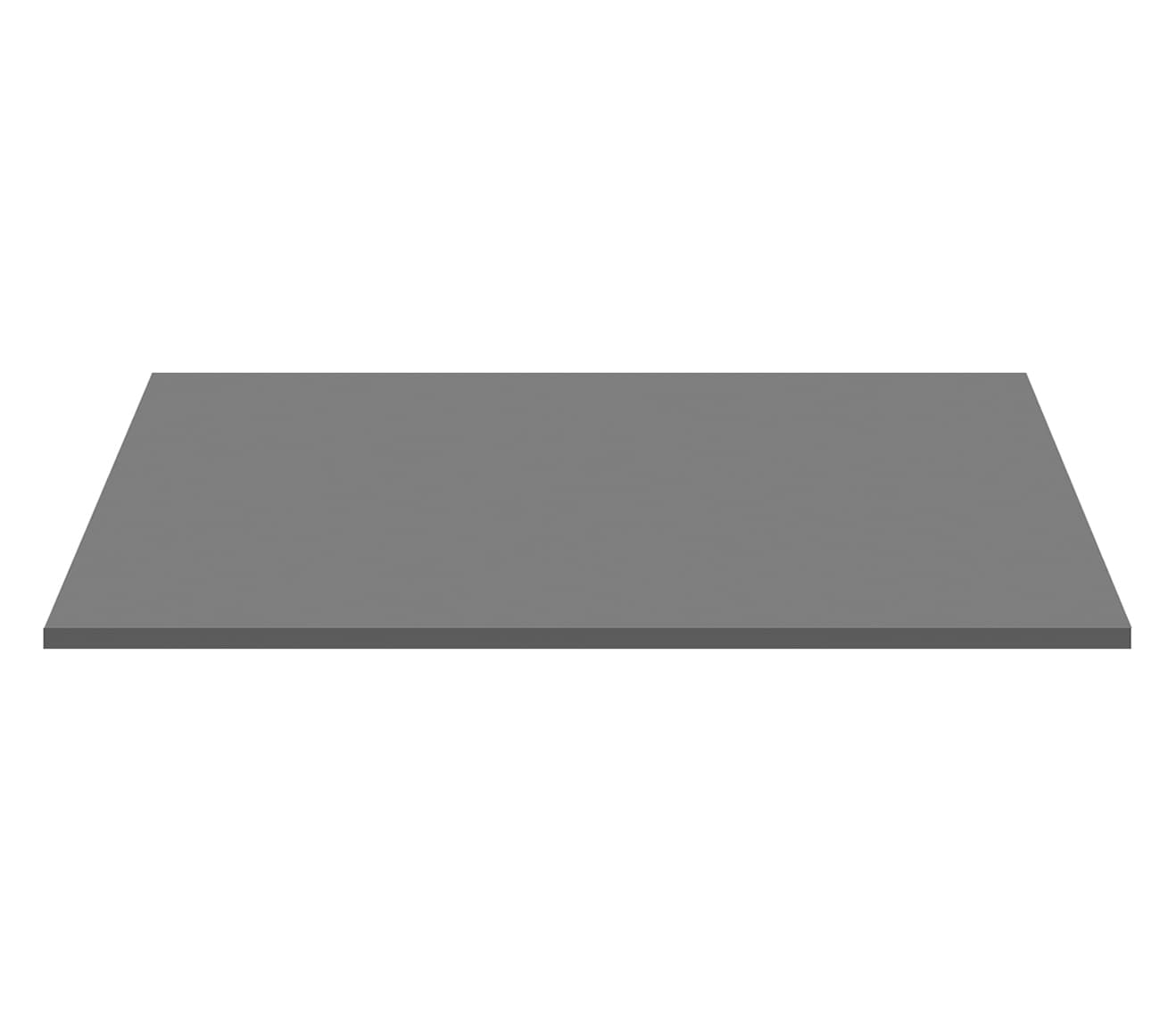 ALONI TABLETTE EN MDF (152.4X45.5X2.6 CM) - GRIS MAT