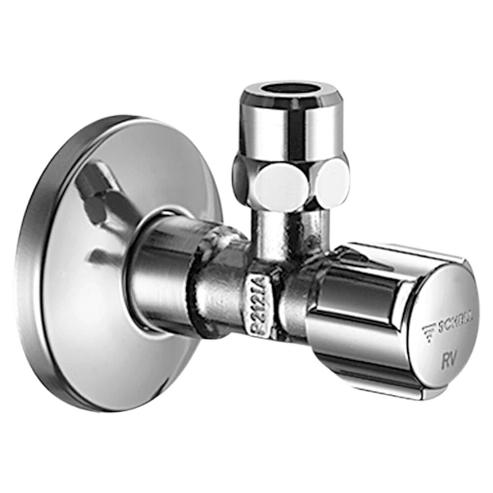 Schell Comfort robinet d'équerre avec rosace 1/2"