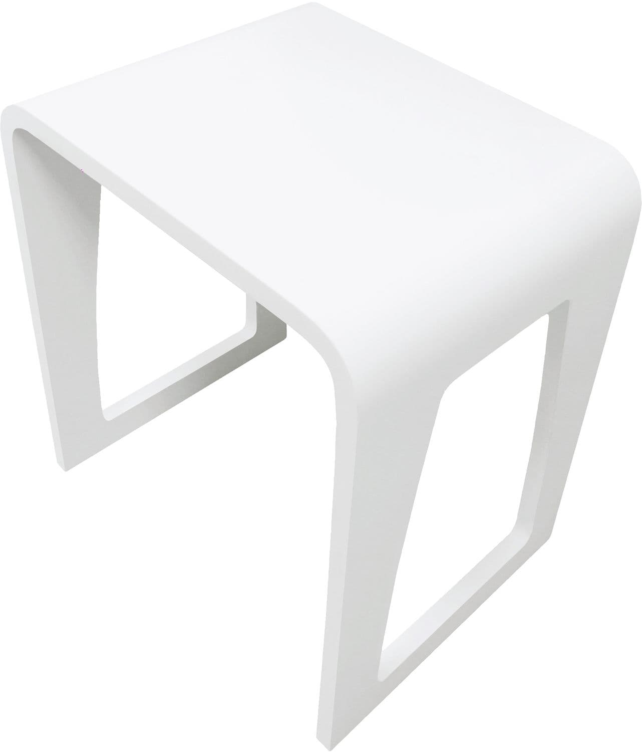SIEGE DE DOUCHE STOOL XONYX SOLID BLANC 40X30X43H NEW
