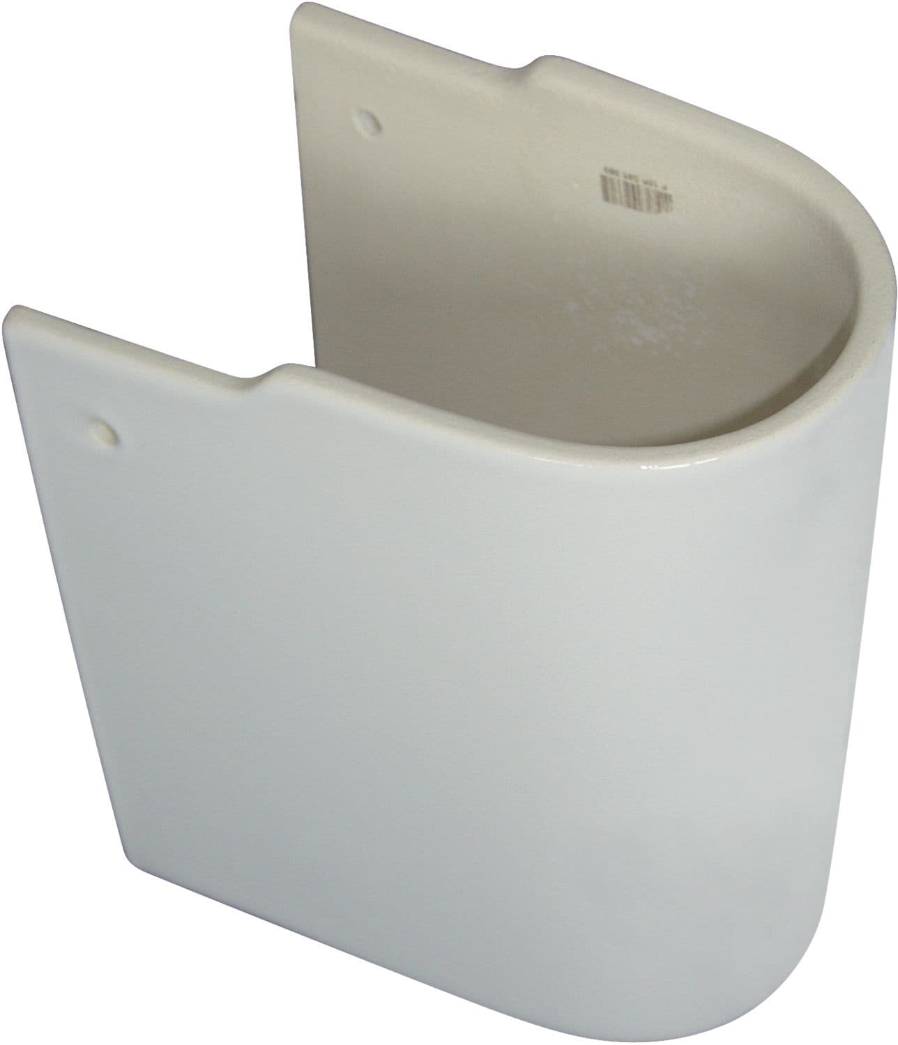 CACHE-SIPHON POUR VASQUE CUBE BLANC