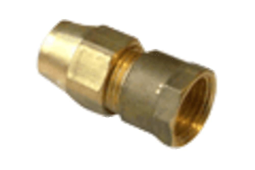 Van Marcke raccord droite biconique G laiton 1/2"F x 12 mm