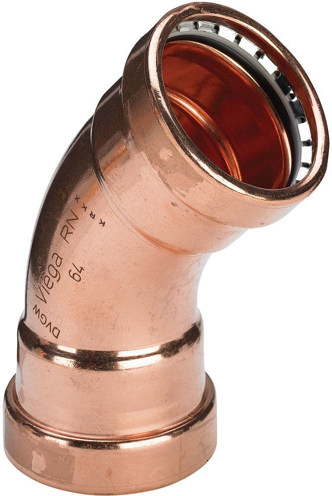 COUDE 45°FF 76,1MM XL PROFIPRESS VIEGA