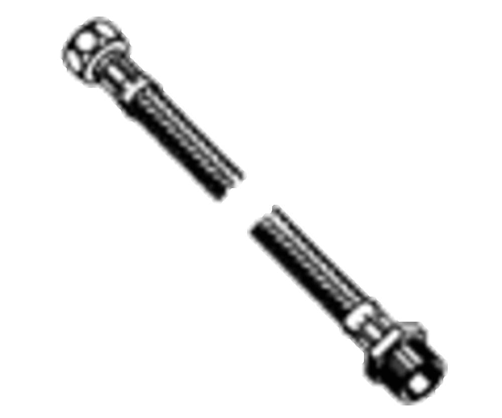 Tuyaux d'alimentation gaine tressée passage acier D13 3/4"MF L500mm