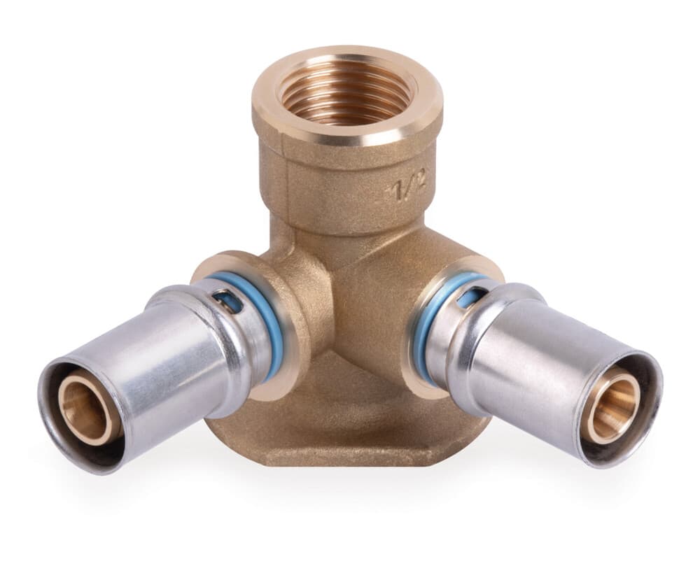 SYSTEMPEX culasse double PEX-alu sertir H 53mm 16-1/2"F 16