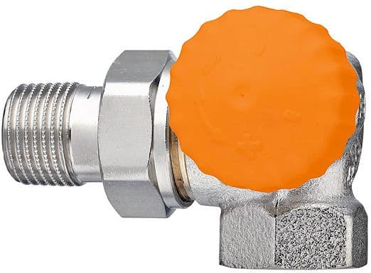 THERMOSTATISCHE RADIATORKRAAN ECLIPSE HEIMEIER 3/8"-3/8" HAAKS RECHTS