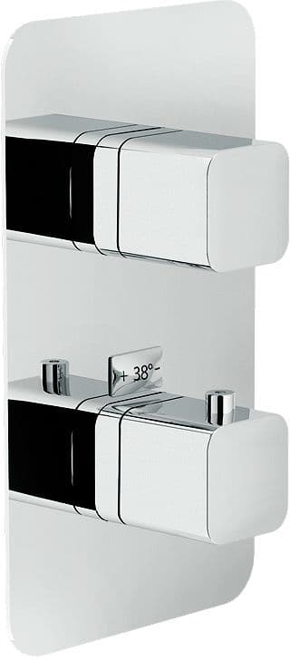SET DE FINITION THERMOSTAT+INVERSEUR LOOP NOBILI CHROME