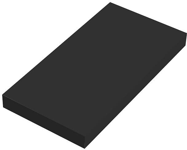 TABLETTE MURALE COFFEE 150X300X19MM JUSQU'A 7KG GRAPHITE DOUX MAT