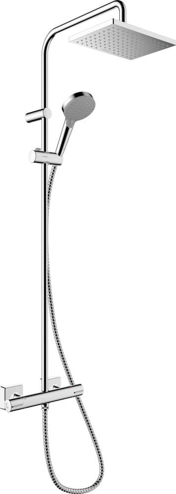 Hansgrohe Vernis Shape Showerpipe 230 1 jet avec thermostatique chromé